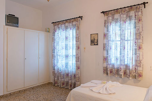 Interior of rooms in Roubina accommodation